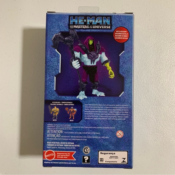 HE-MAN and The Masters of the Universe: Skeletor Action Figure-NIB - Picture 6 of 8